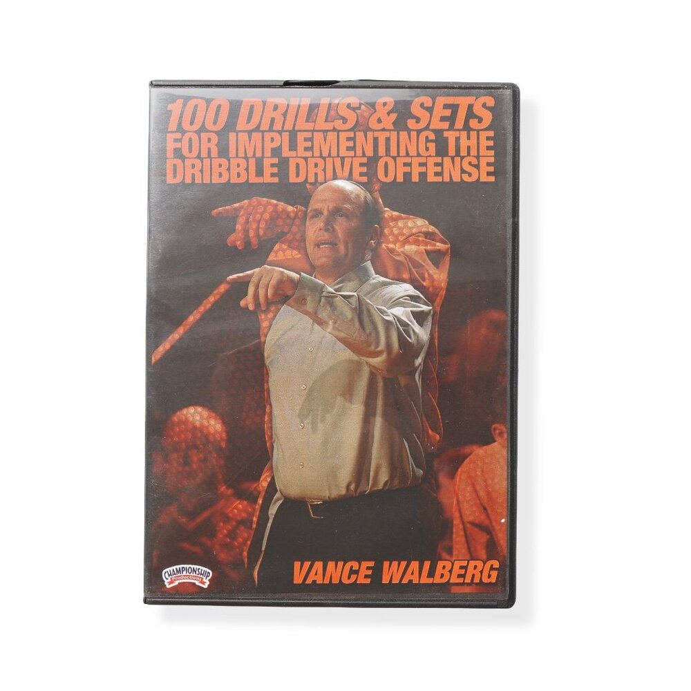 100 Drills & Sets for Implementing the Dribble‎ Drive Offense Vance Walberg DVD